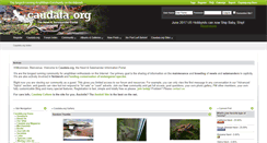 Desktop Screenshot of caudataculture.com